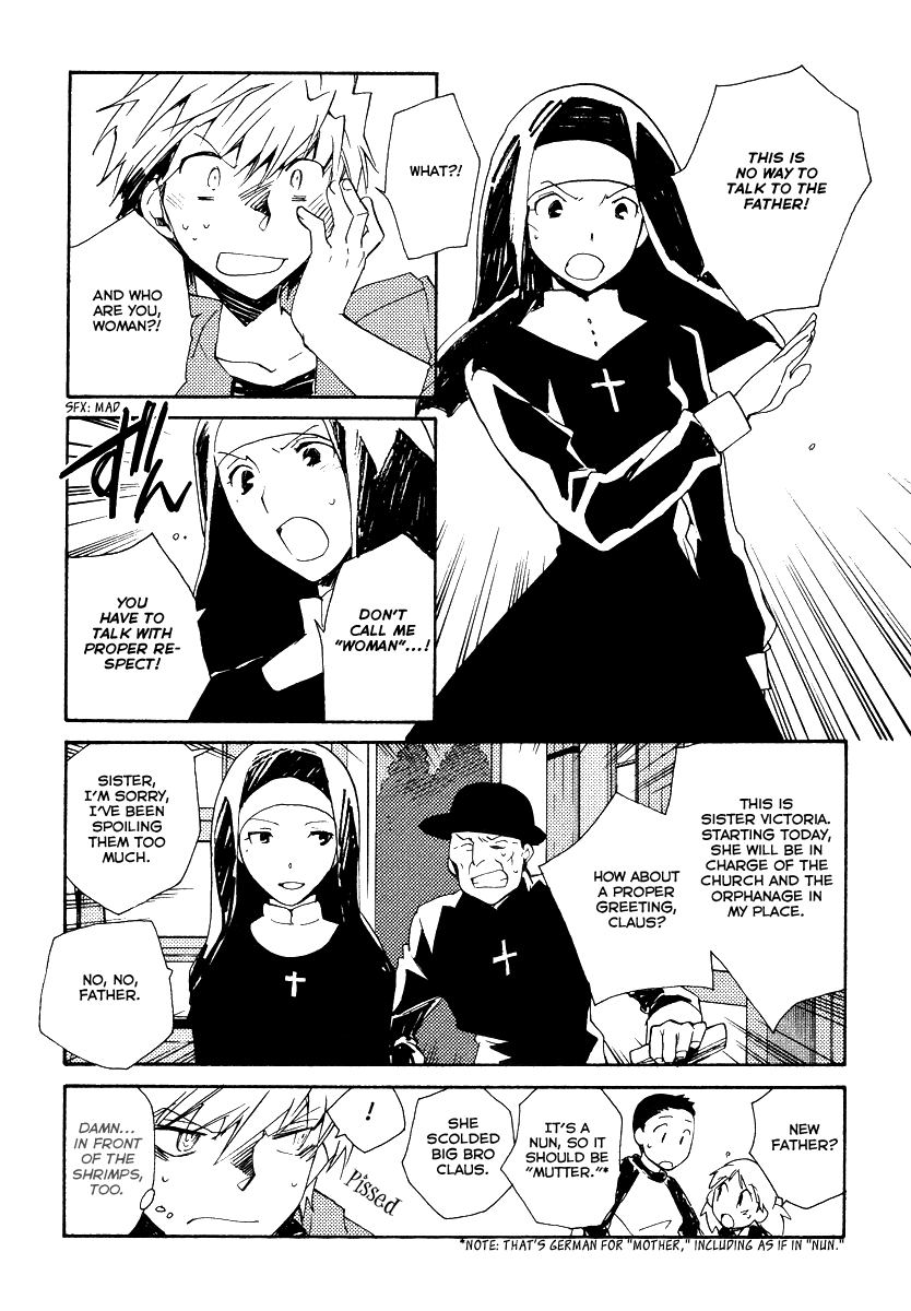 Shinyaku Ookami ga Kuru! Chapter 33 page 9 - Chapter 33: Mutter (1)