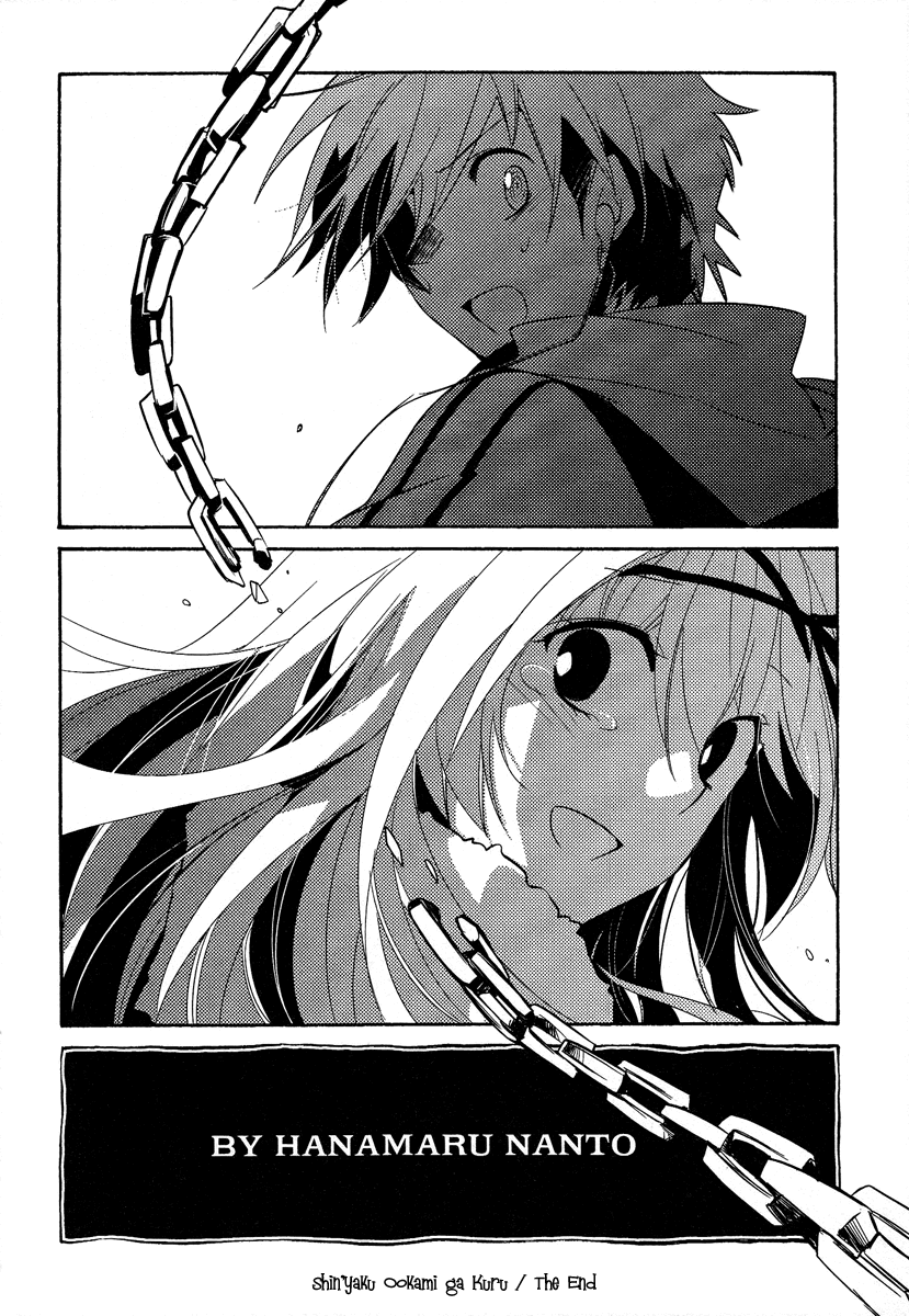 Shinyaku Ookami ga Kuru! Chapter 39 page 38 - Chapter 39: Sonne [END]