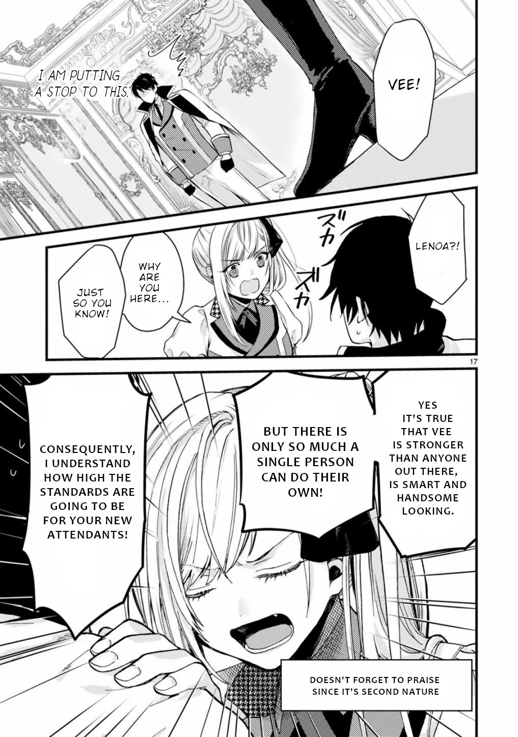 Shinyuu Ouji to Koshiginchaku Chapter 6 page 17 - Chapter 6: Since I'm with you