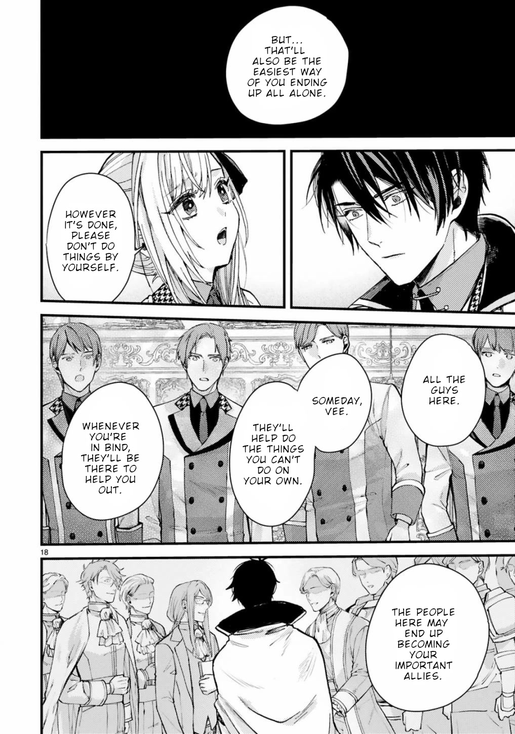 Shinyuu Ouji to Koshiginchaku Chapter 6 page 18 - Chapter 6: Since I'm with you