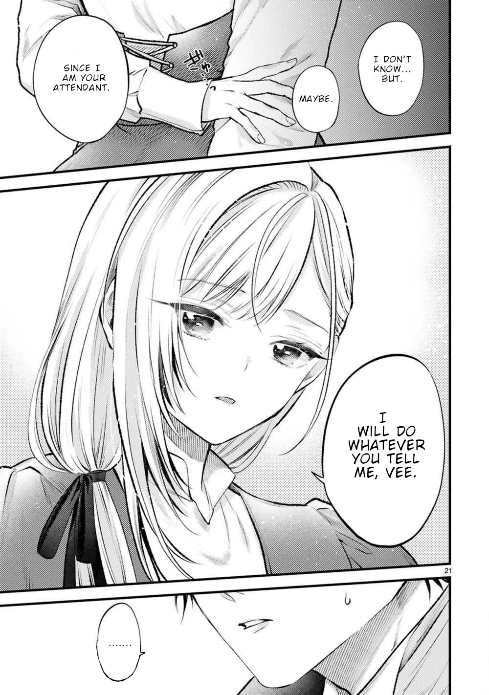 Shinyuu Ouji to Koshiginchaku Chapter 7 page 22 - Chapter 7: What's on your mind