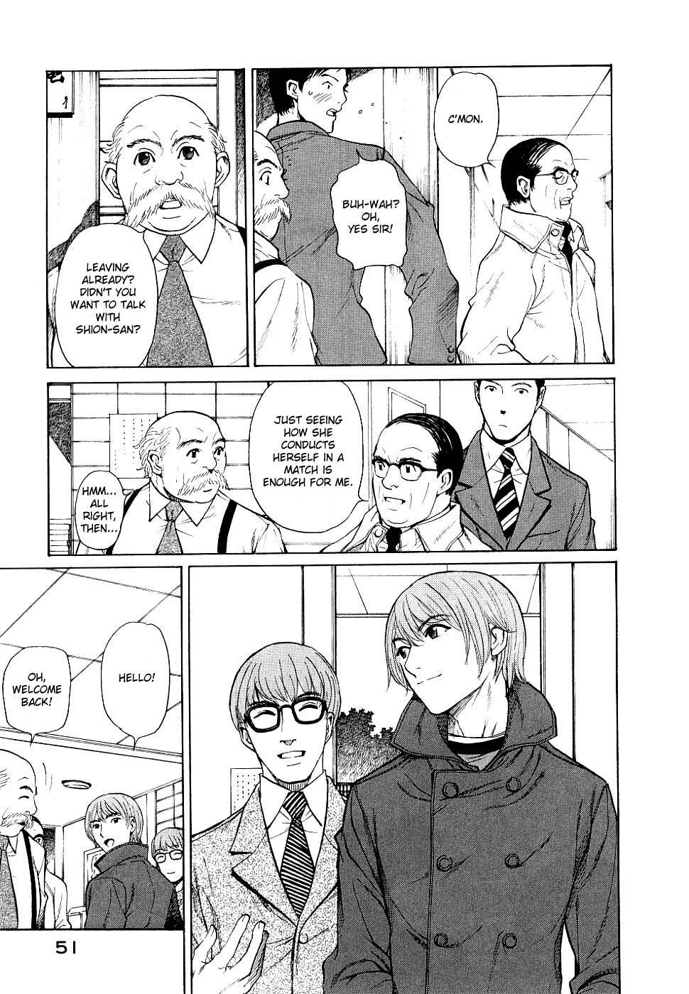 Shion no Ou Chapter 14 page 15 - Chapter 14: Idle Pieces
