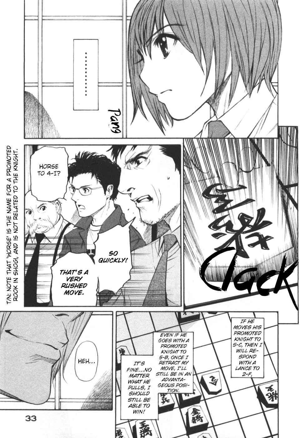 Shion no Ou Chapter 25 page 34 - Chapter 25: Sacrificed Pawn