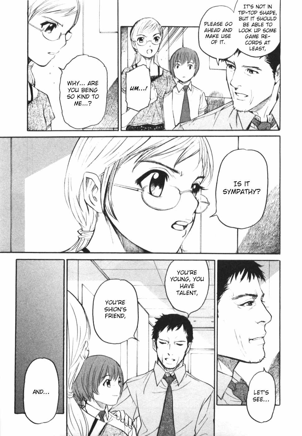 Shion no Ou Chapter 26 page 19 - Chapter 26: Duel of the Mind
