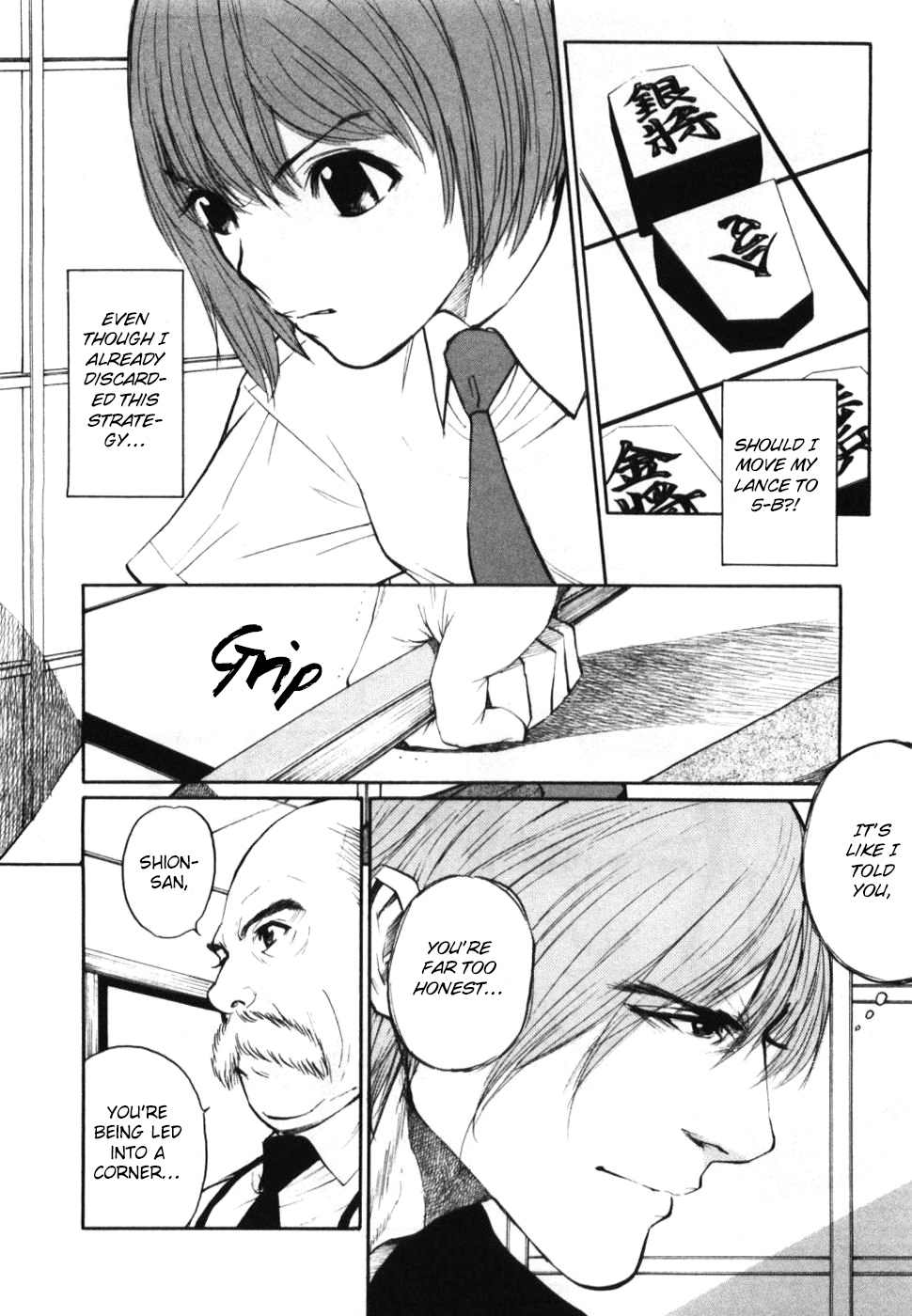 Shion no Ou Chapter 26 page 4 - Chapter 26: Duel of the Mind