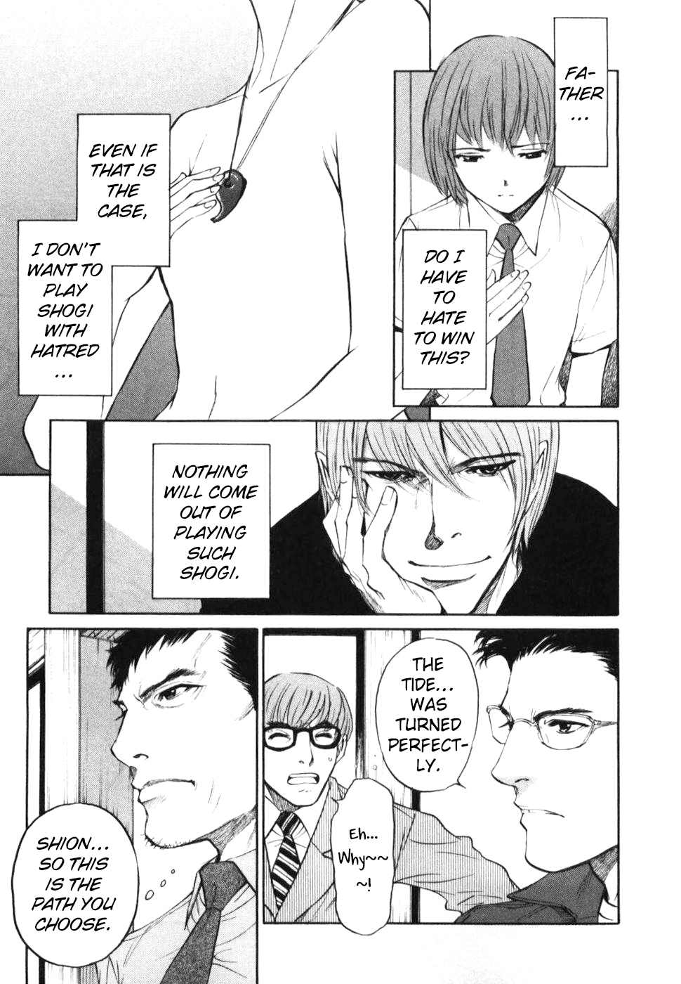 Shion no Ou Chapter 26 page 9 - Chapter 26: Duel of the Mind