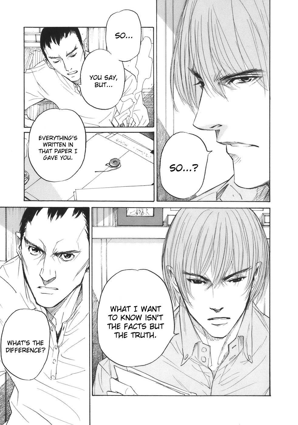 Shion no Ou Chapter 33 page 17 - Chapter 33: Eyes from Heaven