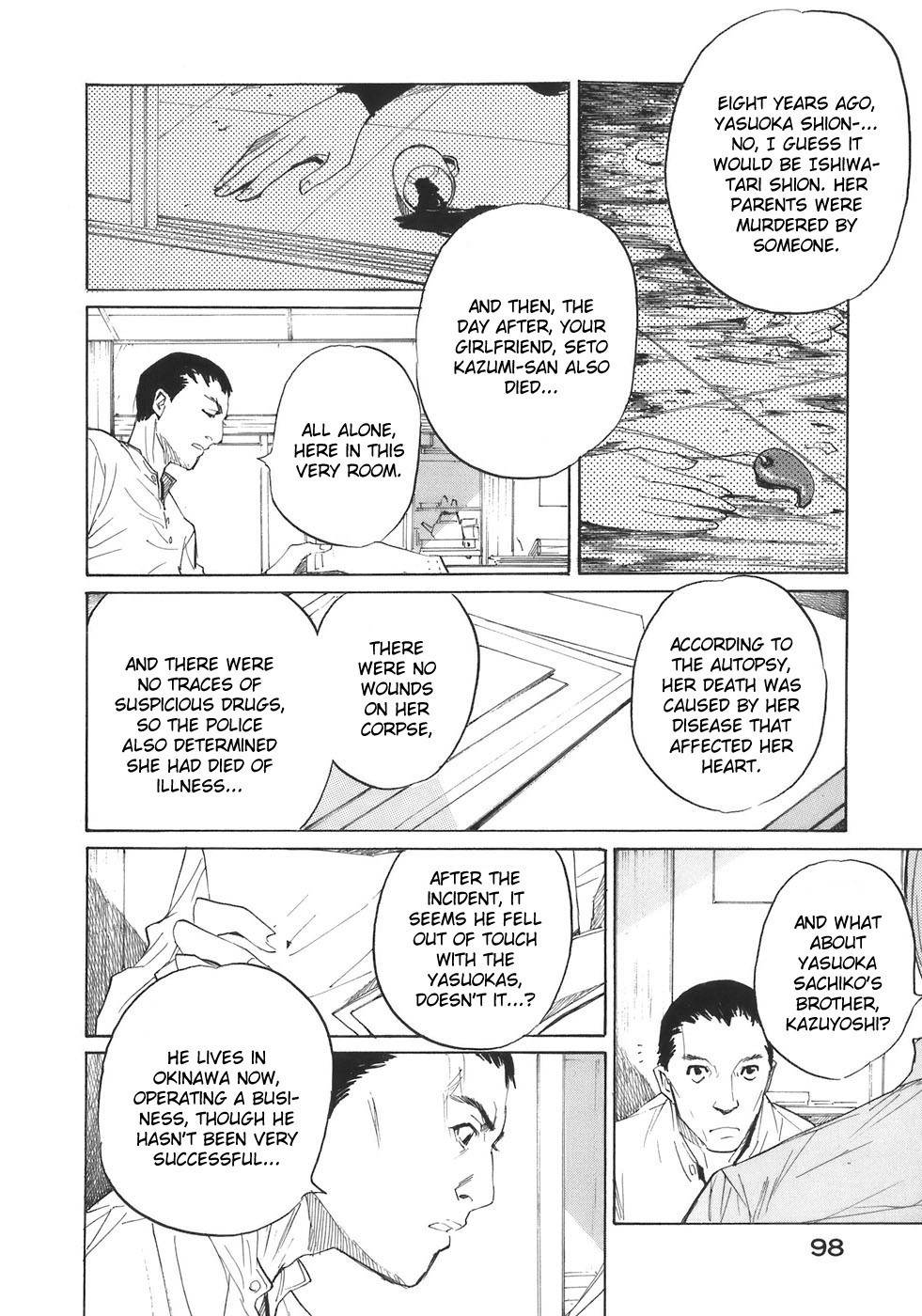 Shion no Ou Chapter 33 page 18 - Chapter 33: Eyes from Heaven