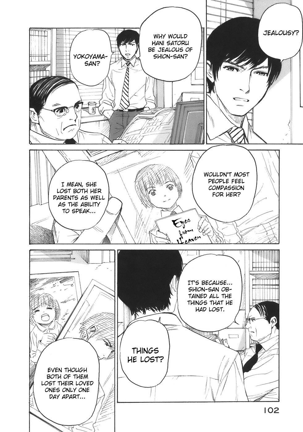 Shion no Ou Chapter 33 page 22 - Chapter 33: Eyes from Heaven