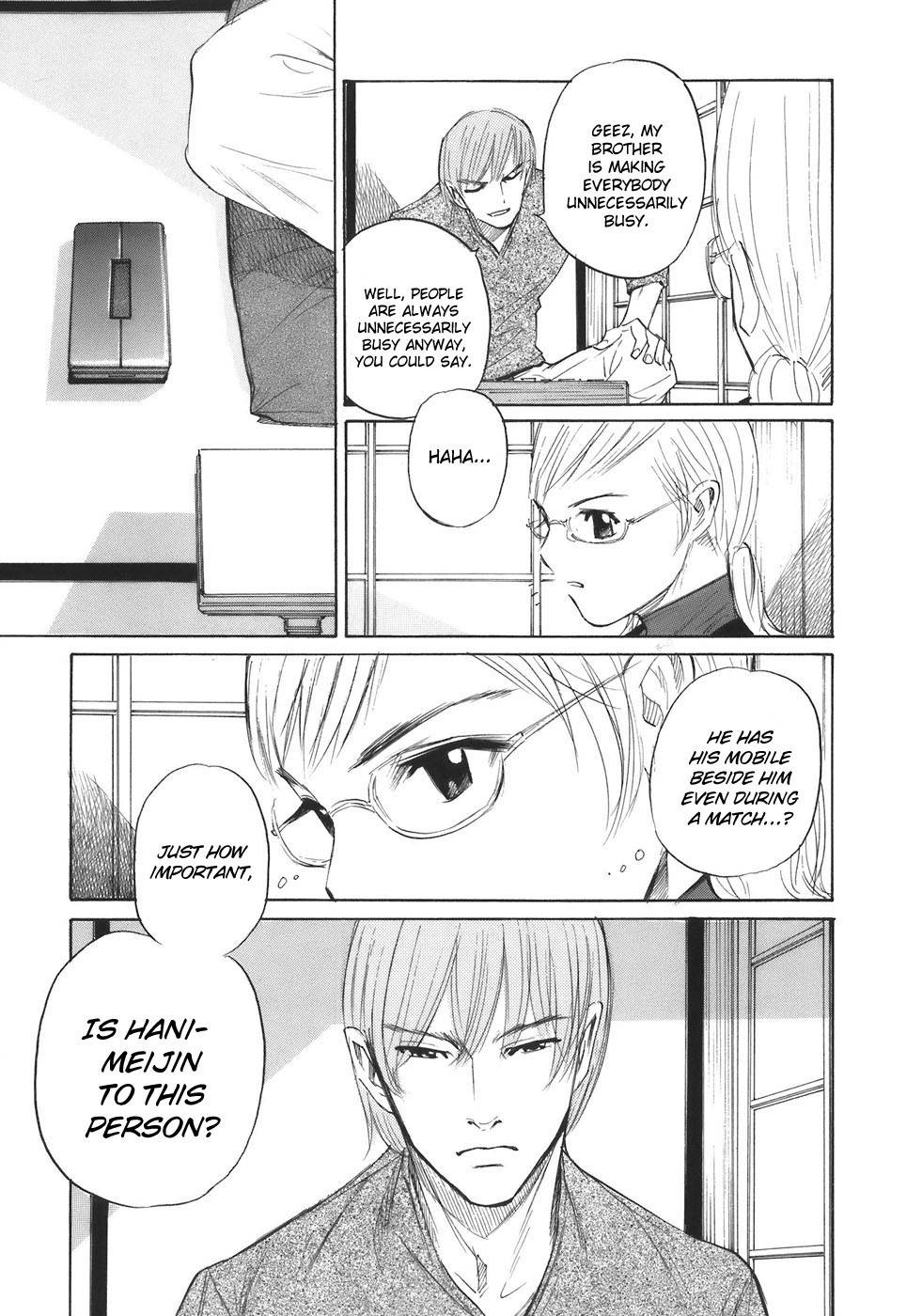 Shion no Ou Chapter 34 page 9 - Chapter 34: Contact