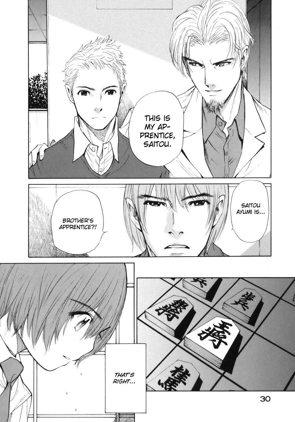 Shion no Ou Chapter 37 page 36 - Chapter 37: Mind Reading