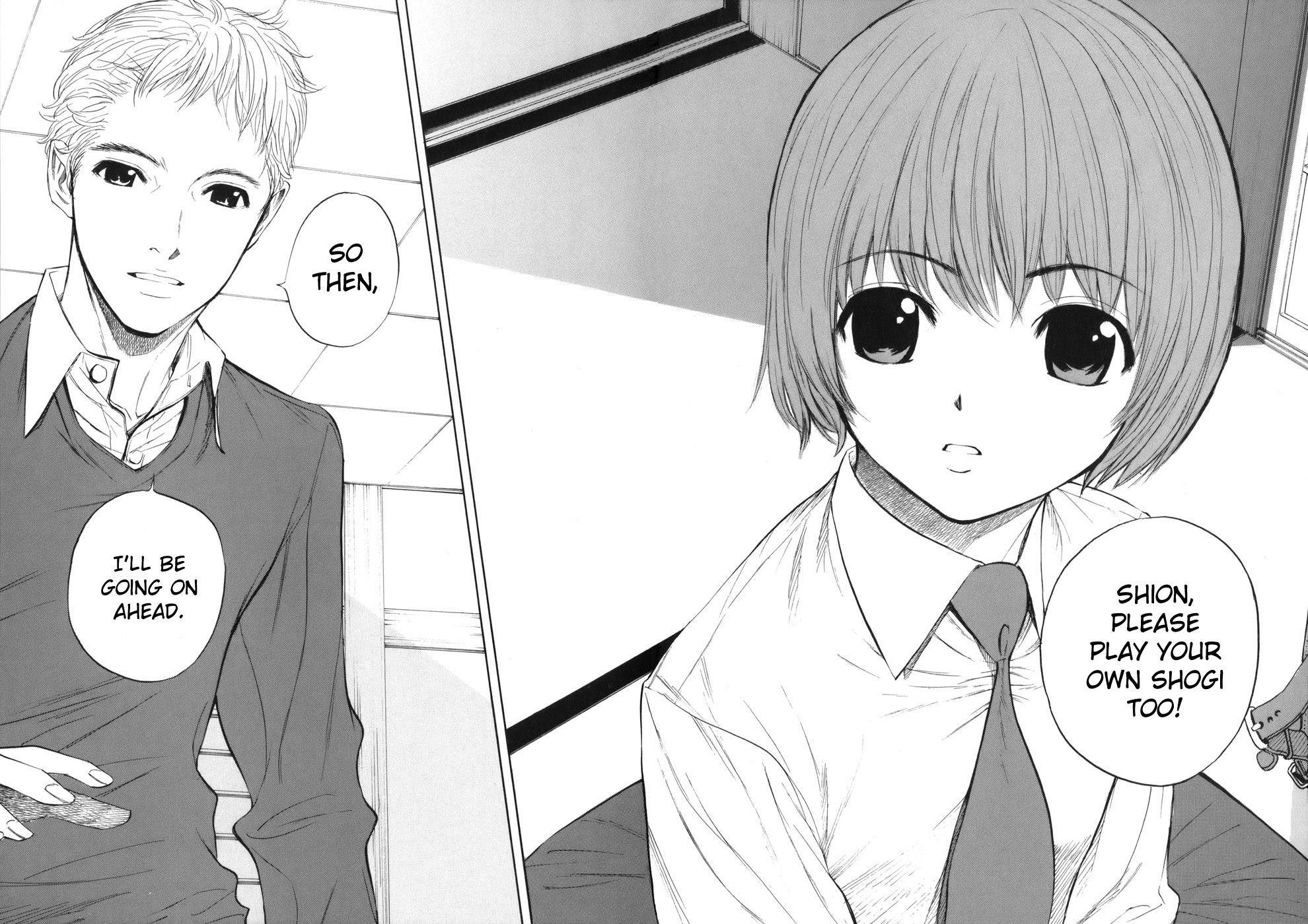 Shion no Ou Chapter 38 page 14 - Chapter 38: The Route to Checkmate