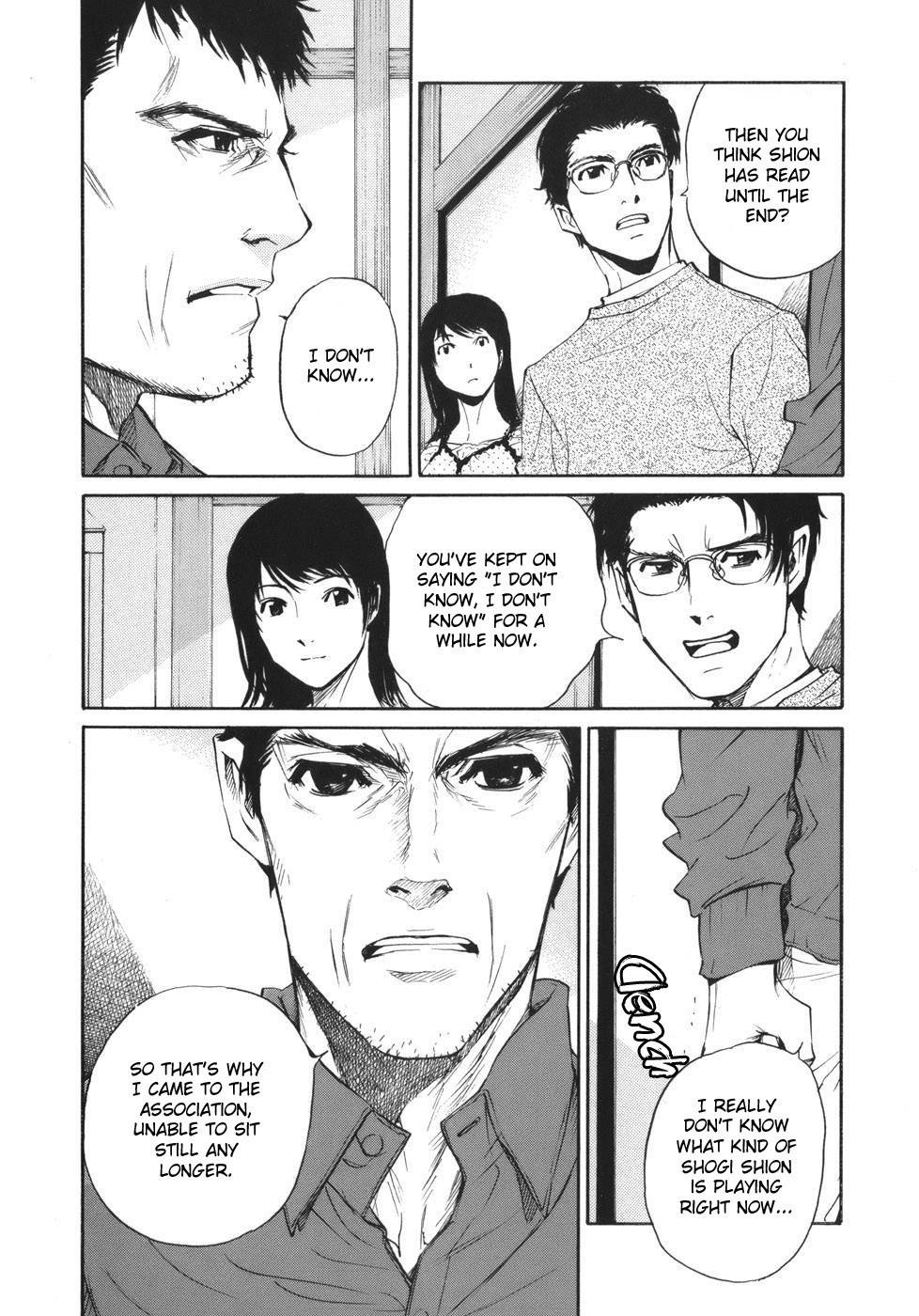 Shion no Ou Chapter 48 page 18 - Chapter 48: Sound of the Pieces on a Moonlit Night