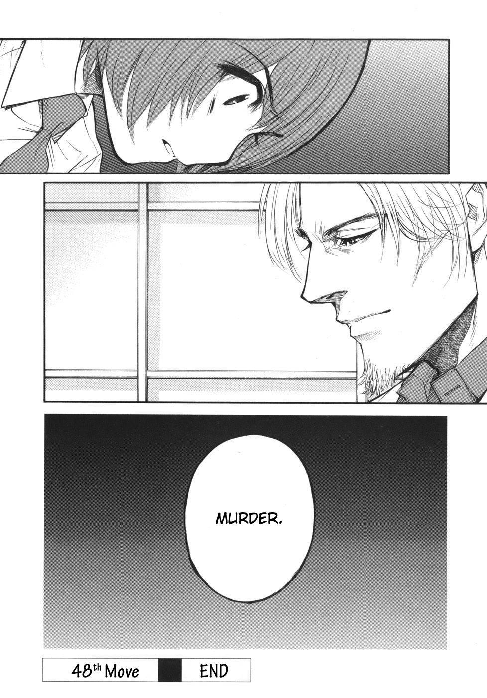 Shion no Ou Chapter 48 page 32 - Chapter 48: Sound of the Pieces on a Moonlit Night