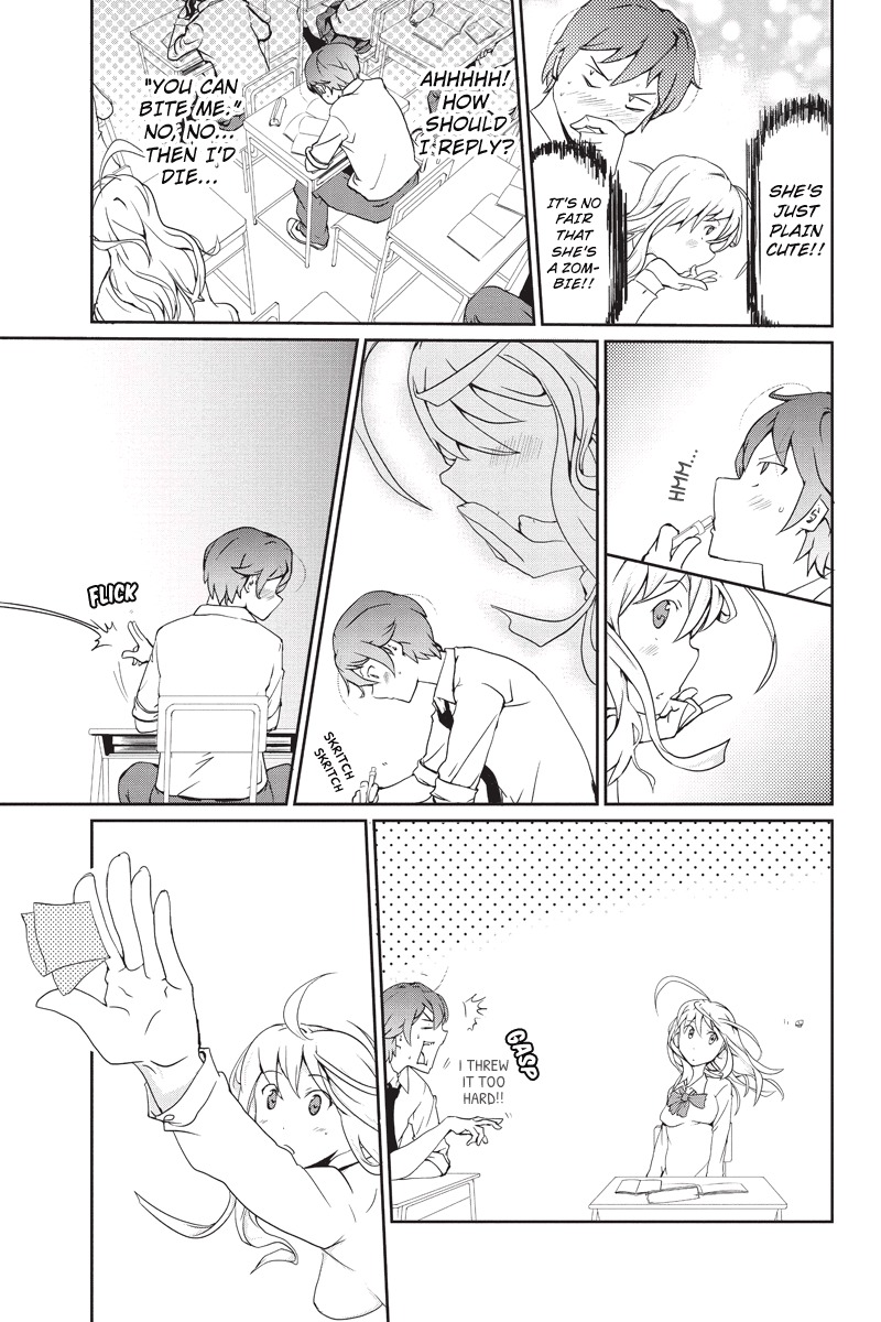 Shion of the Dead Chapter 1 page 11 - Chapter 1: You're What?!