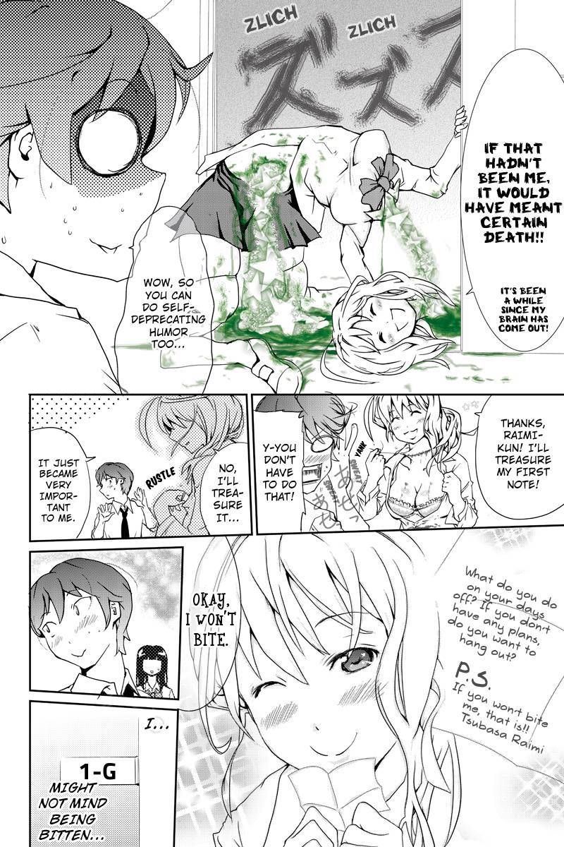 Shion of the Dead Chapter 1 page 14 - Chapter 1: You're What?!