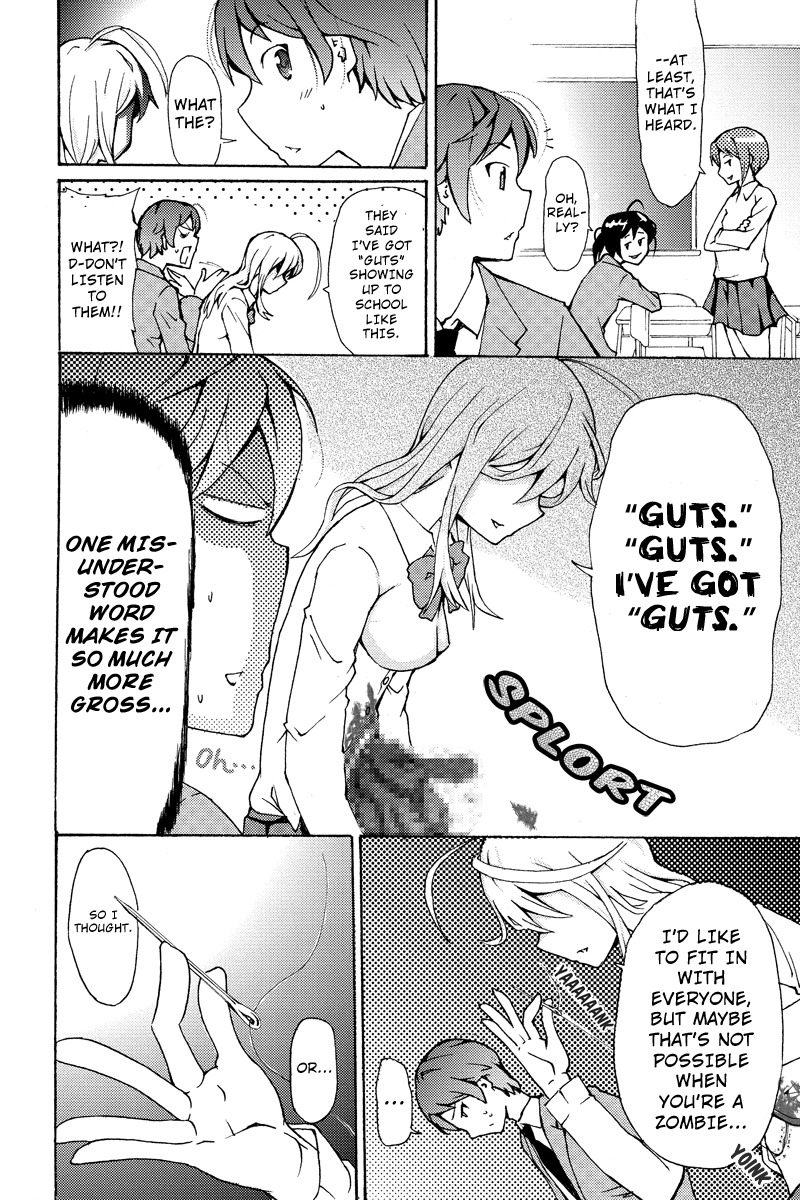 Shion of the Dead Chapter 1 page 6 - Chapter 1: You're What?!