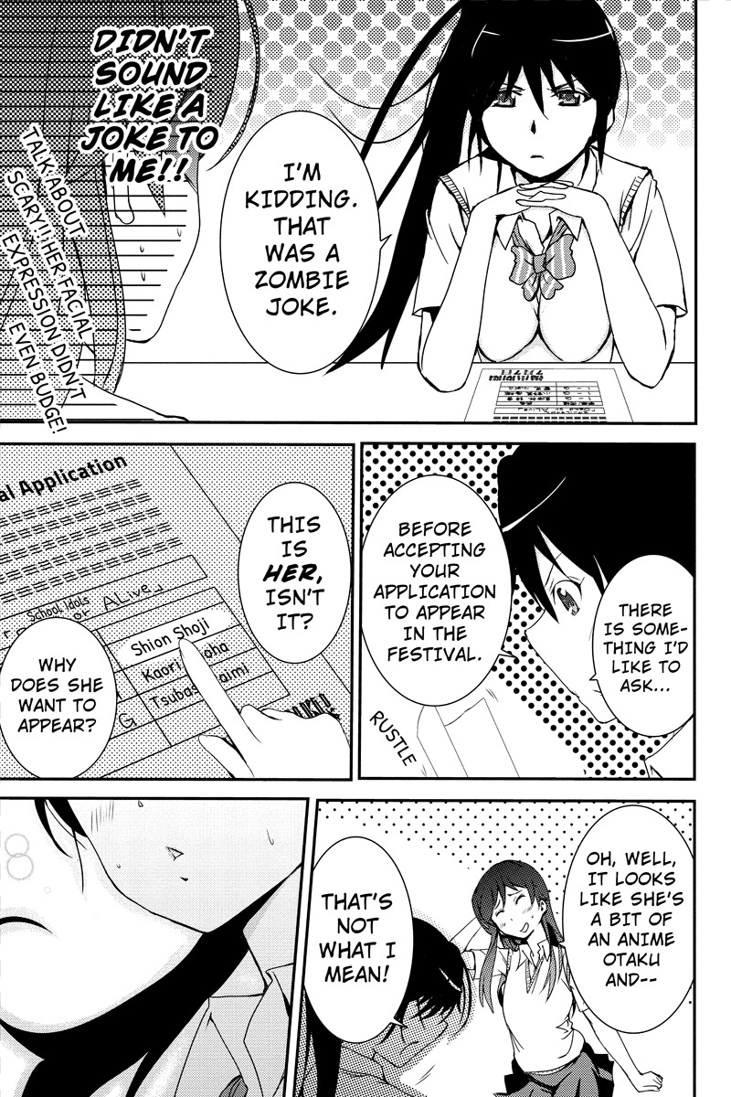 Shion of the Dead Chapter 11 page 9 - Chapter 11: Stundet Council President