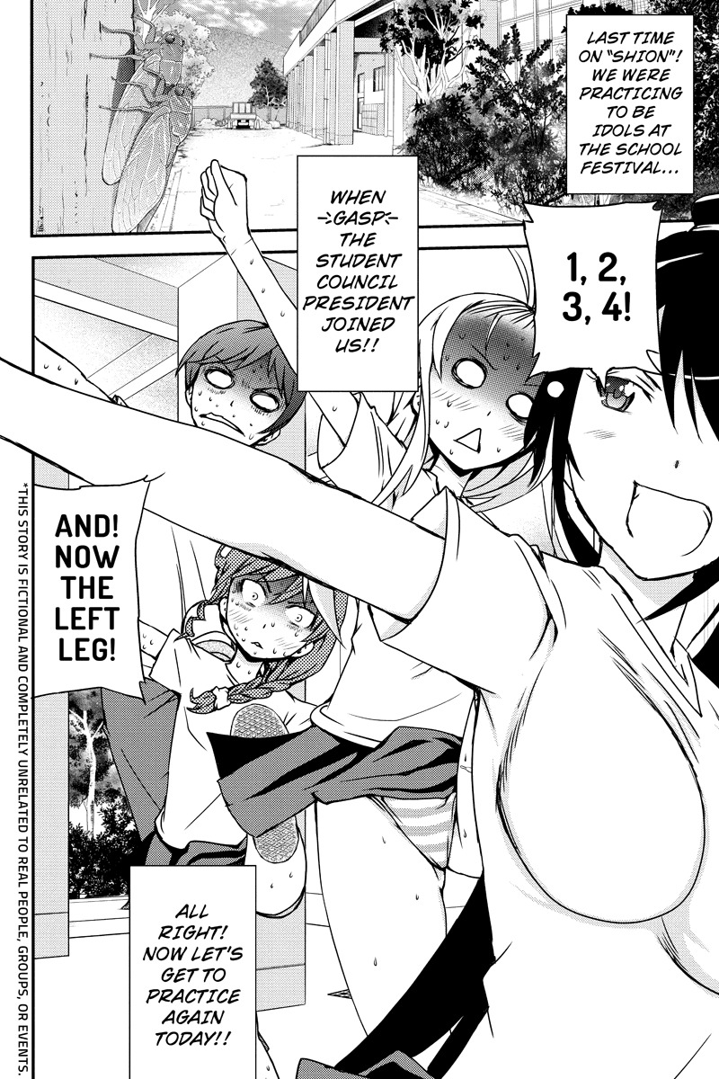 Shion of the Dead Chapter 13 page 2 - Chapter 13: Normal Zombies Tried Being School Idols (Part 2)