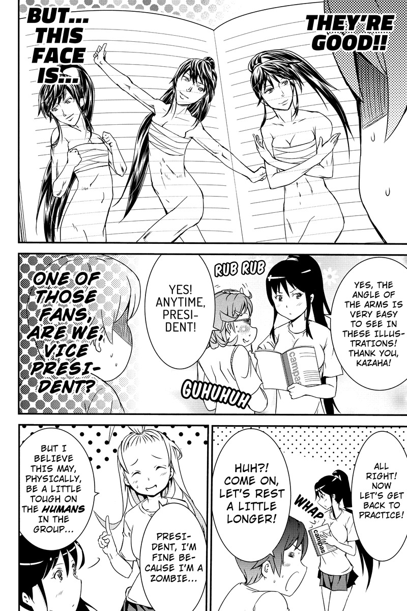 Shion of the Dead Chapter 13 page 4 - Chapter 13: Normal Zombies Tried Being School Idols (Part 2)