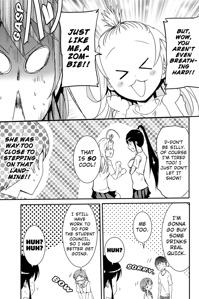 Shion of the Dead Chapter 13 page 5 - Chapter 13: Normal Zombies Tried Being School Idols (Part 2)
