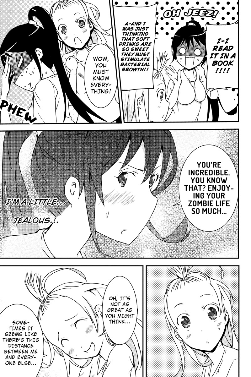Shion of the Dead Chapter 13 page 9 - Chapter 13: Normal Zombies Tried Being School Idols (Part 2)