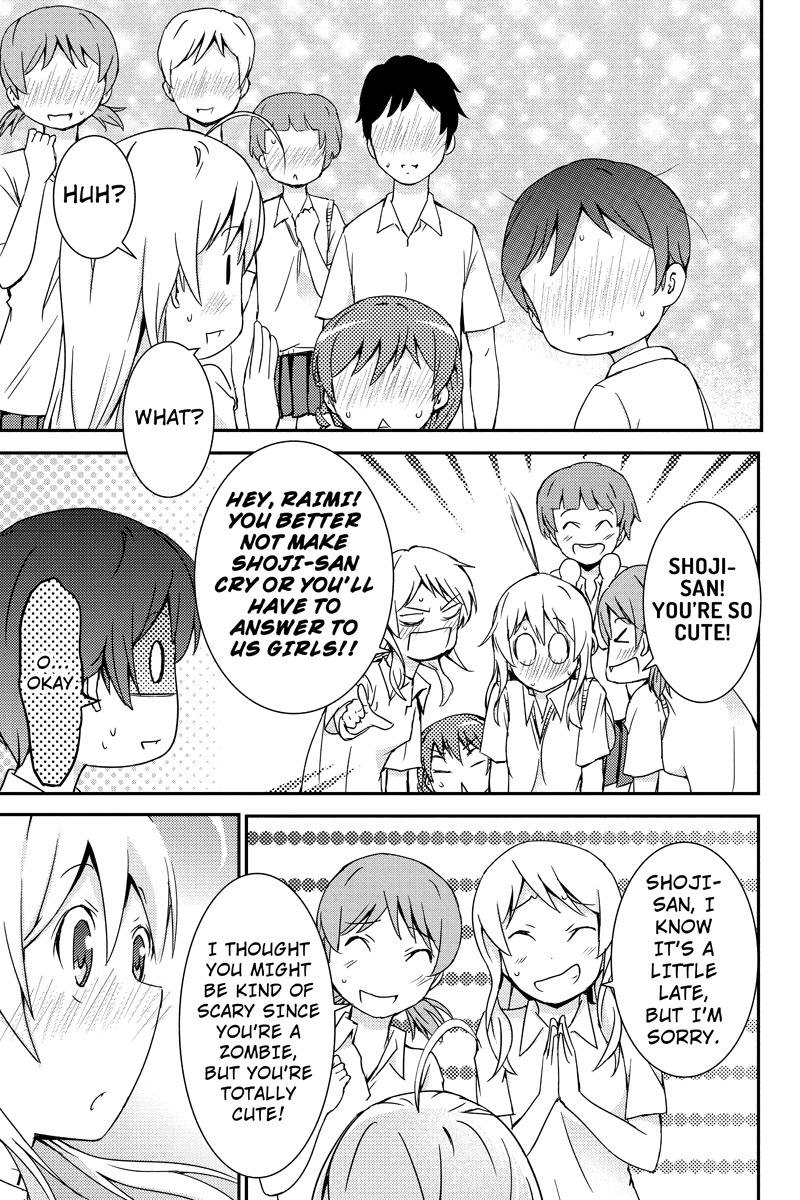 Shion of the Dead Chapter 22 page 7 - Chapter 22: We Now Begin the Interview