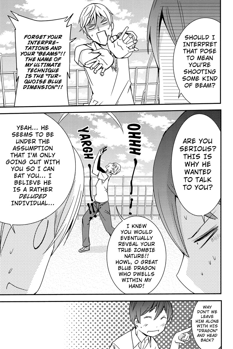 Shion of the Dead Chapter 24 page 7 - Chapter 24: I've Had My Eye On You!