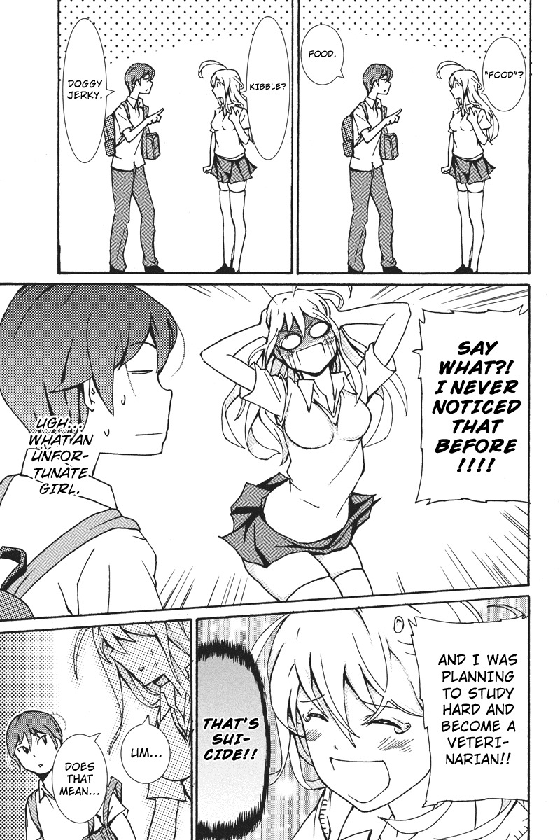 Shion of the Dead Chapter 3 page 4 - Chapter 3: Her Mortal Enemy Appears!!