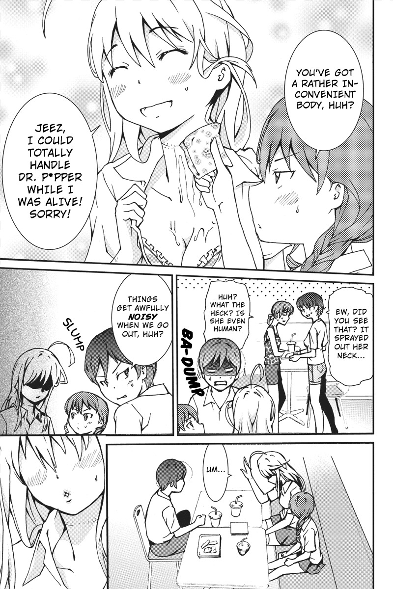 Shion of the Dead Chapter 7 page 6 - Chapter 7: Give Me Courage!