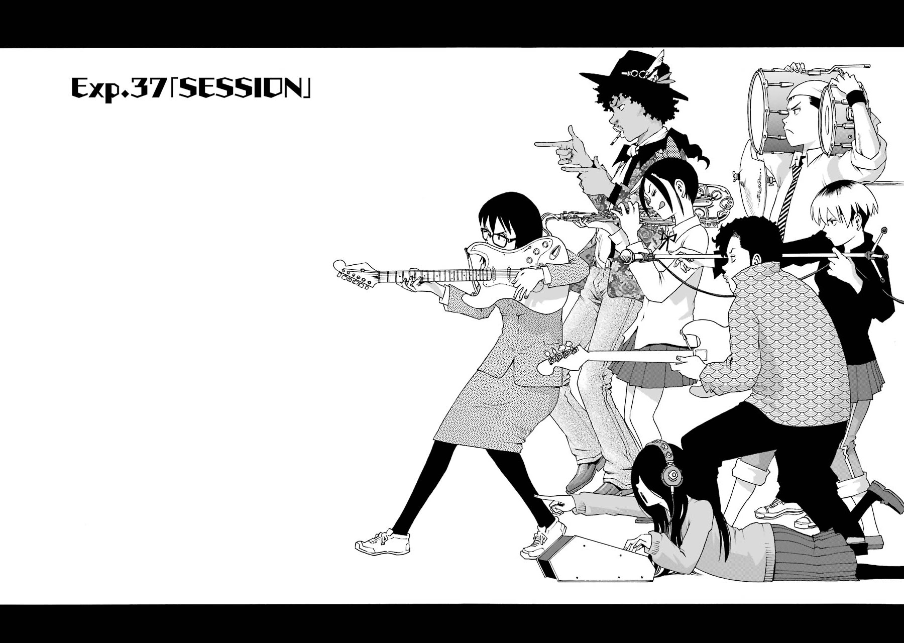 Shiori Experience - Jimi na Watashi to Hen na Oji-san Chapter 37 page 8 - Chapter 37: Session