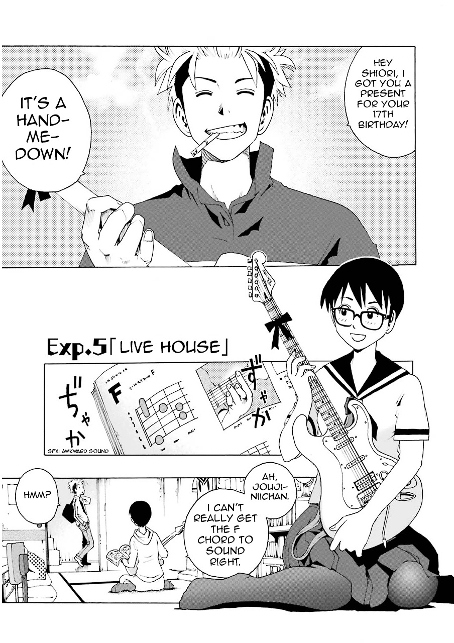 Shiori Experience - Jimi na Watashi to Hen na Oji-san Chapter 5 page 1 - Chapter 5 : Live House