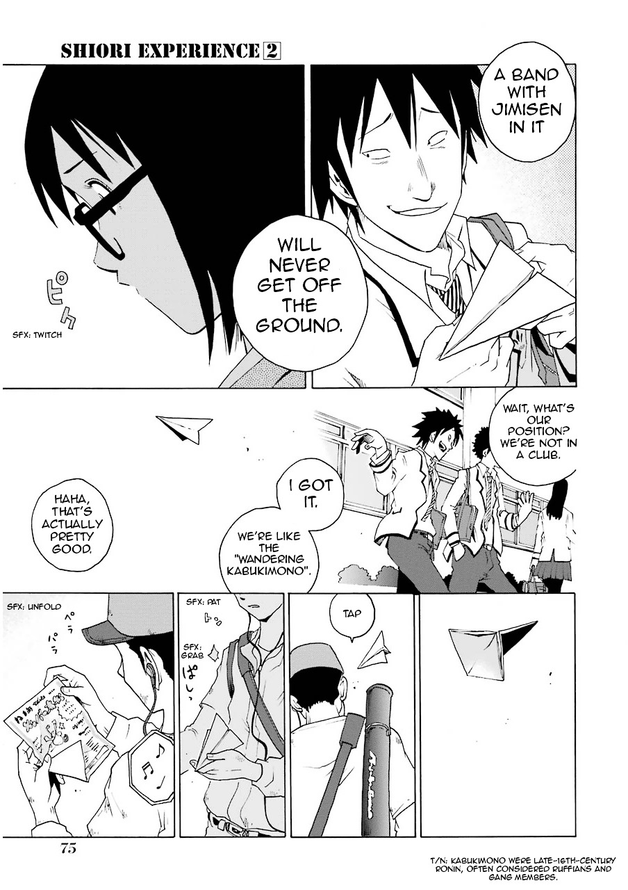 Shiori Experience - Jimi na Watashi to Hen na Oji-san Chapter 5 page 20 - Chapter 5 : Live House