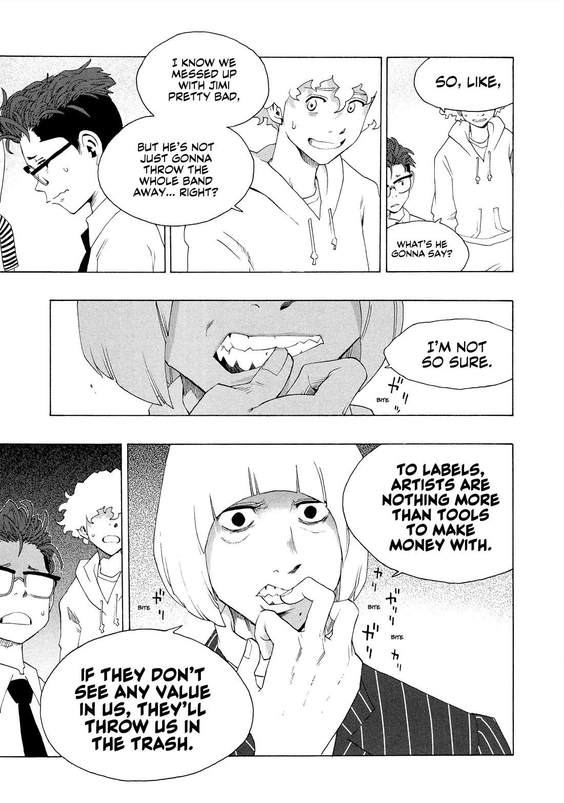 Shiori Experience - Jimi na Watashi to Hen na Oji-san Chapter 79 page 28 - Chapter 79: BLACKOUT