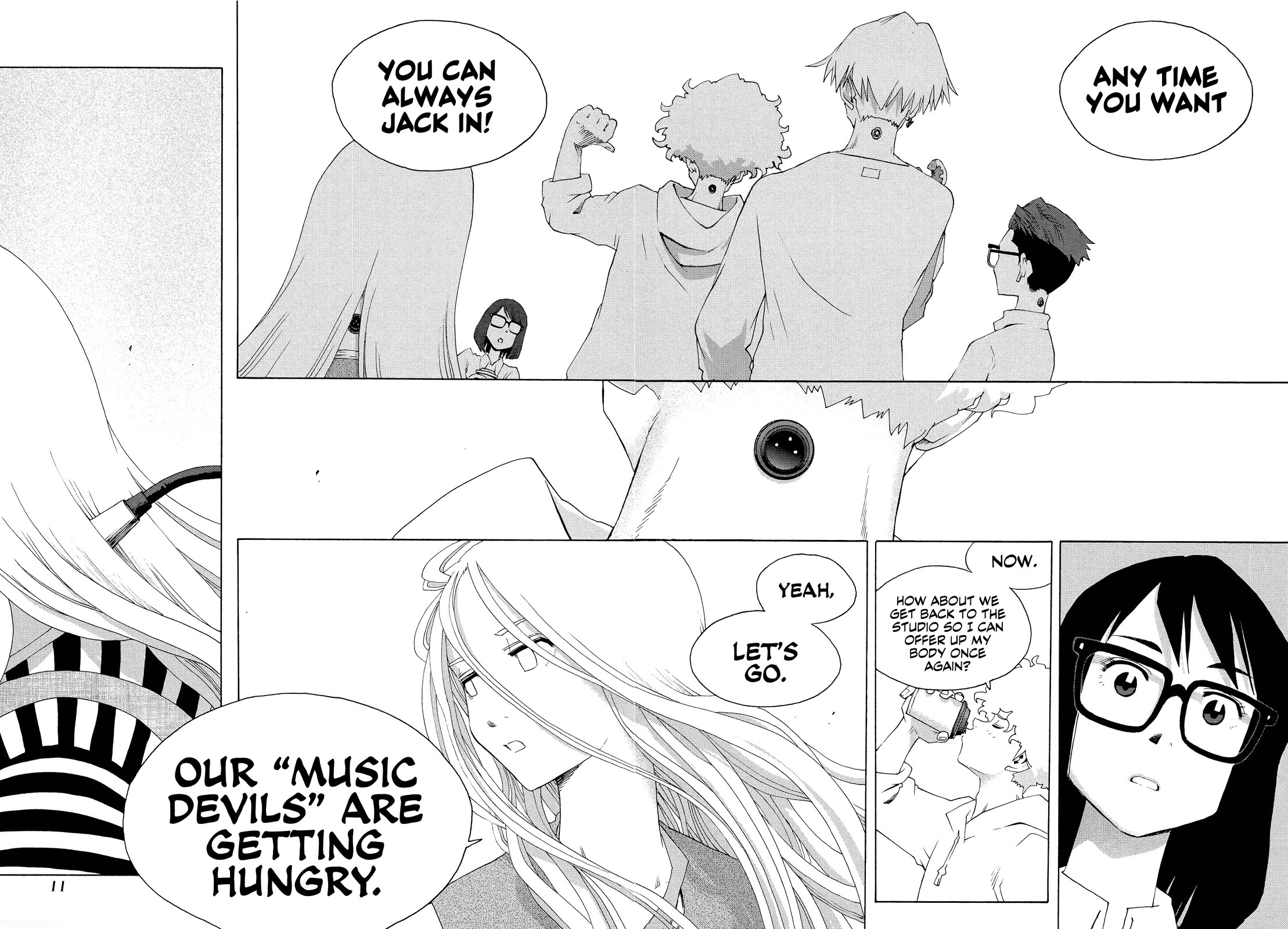 Shiori Experience - Jimi na Watashi to Hen na Oji-san Chapter 82 page 10 - Chapter 82: MUSIC DEVILS