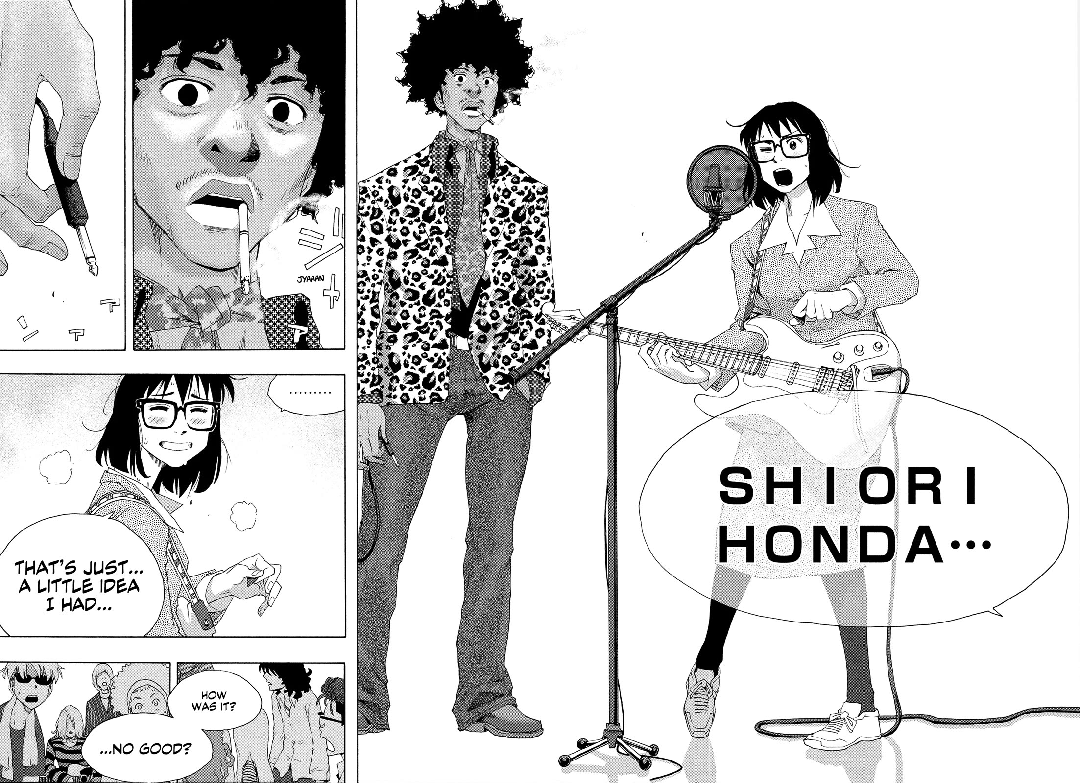 Shiori Experience - Jimi na Watashi to Hen na Oji-san Chapter 82 page 45 - Chapter 82: MUSIC DEVILS