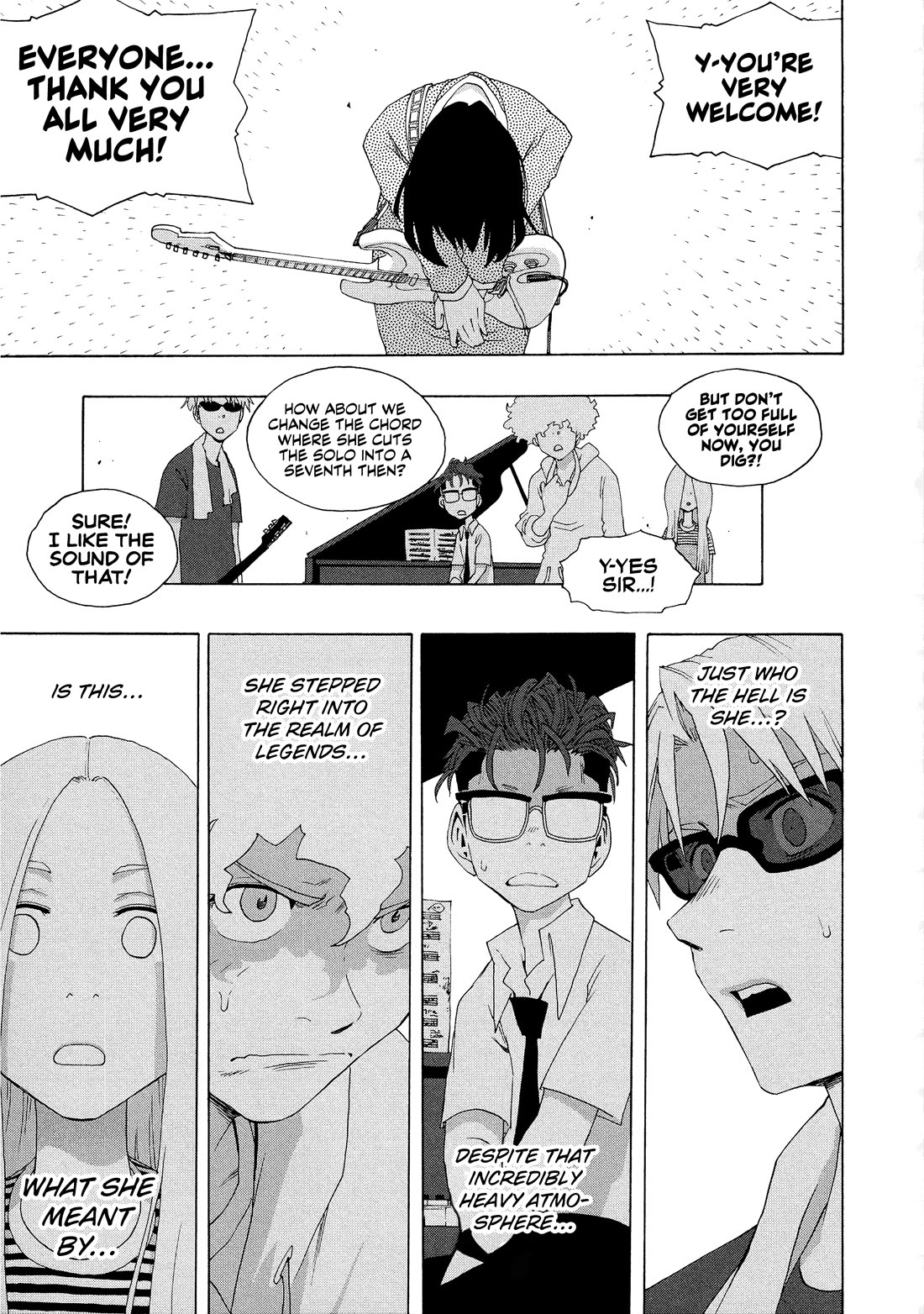 Shiori Experience - Jimi na Watashi to Hen na Oji-san Chapter 82 page 49 - Chapter 82: MUSIC DEVILS