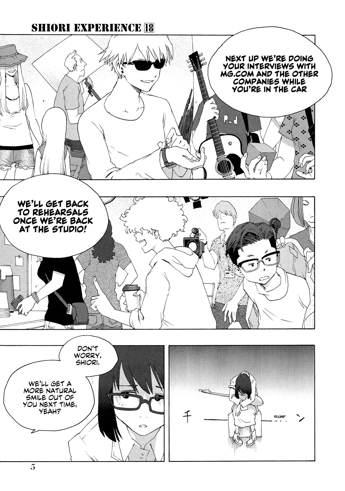 Shiori Experience - Jimi na Watashi to Hen na Oji-san Chapter 82 page 5 - Chapter 82: MUSIC DEVILS