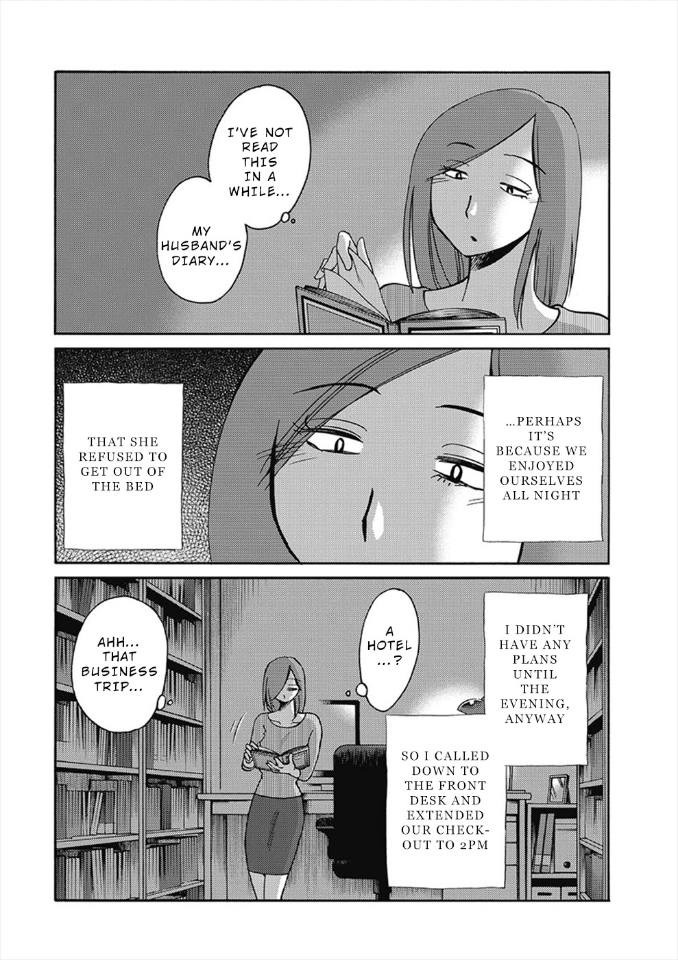 Shiori's Diary Chapter 7 page 8 - Chapter 7: Alone