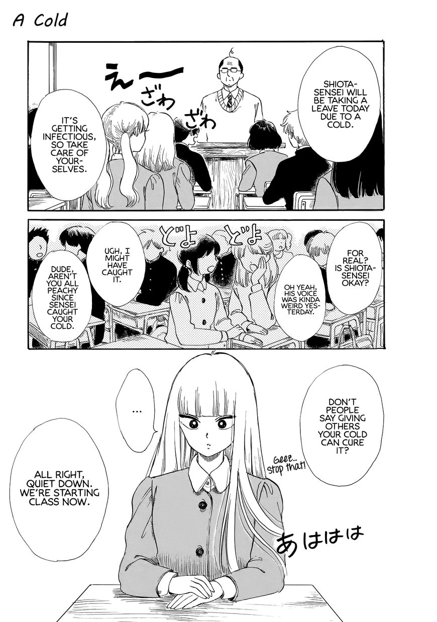 Shiota-sensei to Amai-chan Chapter 11 page 1 - Chapter 11 : A Cold
