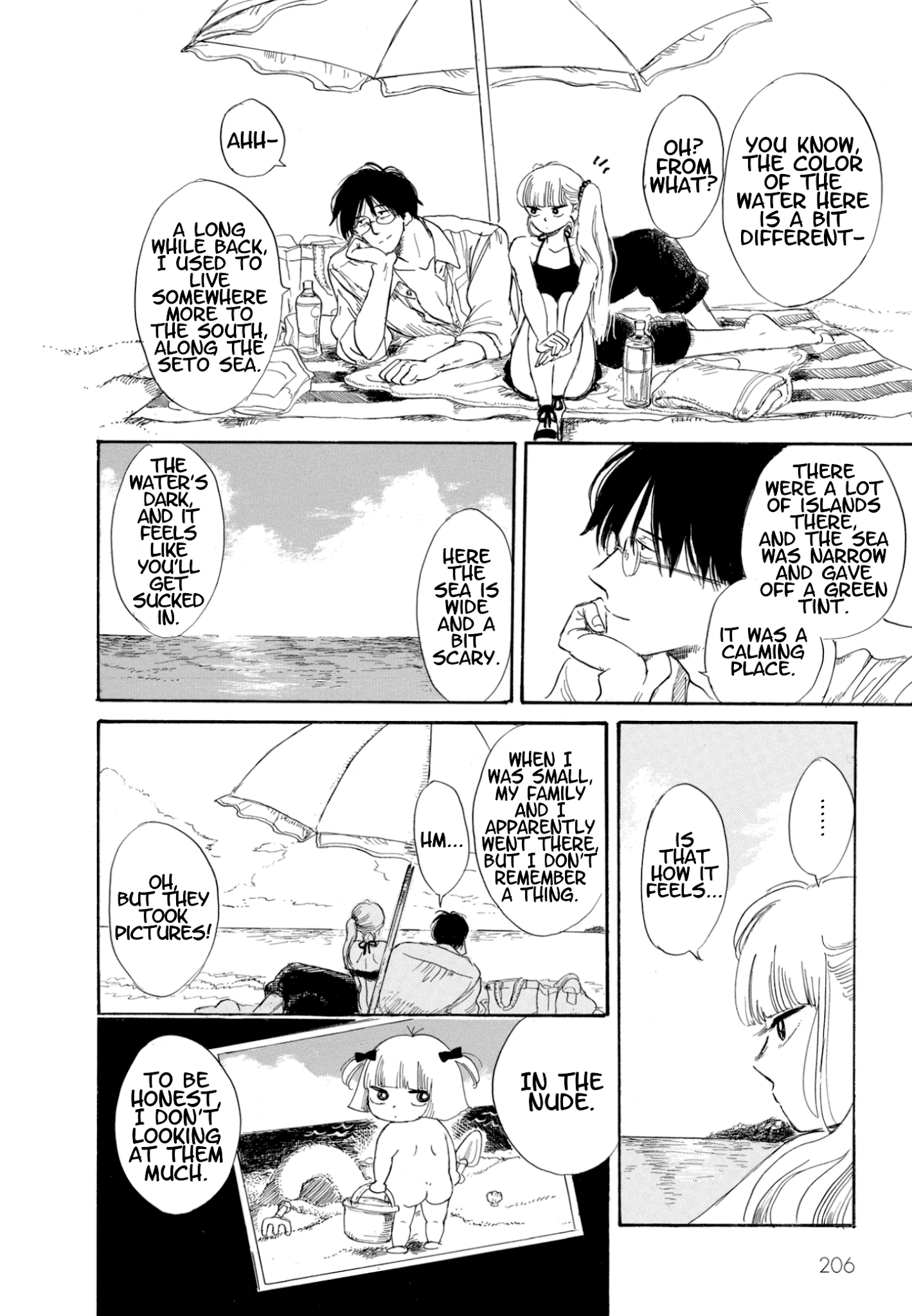 Shiota-sensei to Amai-chan Chapter 12 page 10 - Chapter 12: The Beach
