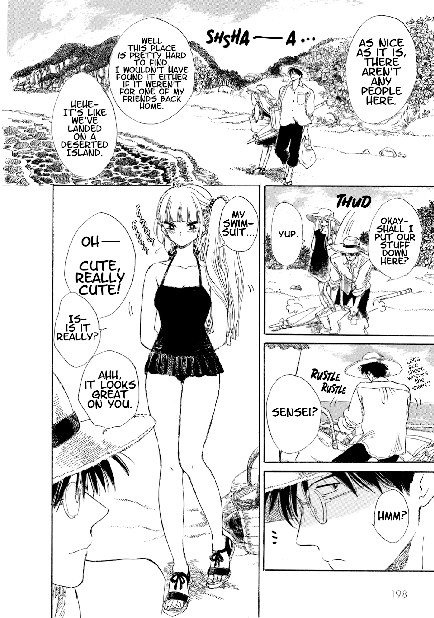 Shiota-sensei to Amai-chan Chapter 12 page 2 - Chapter 12: The Beach