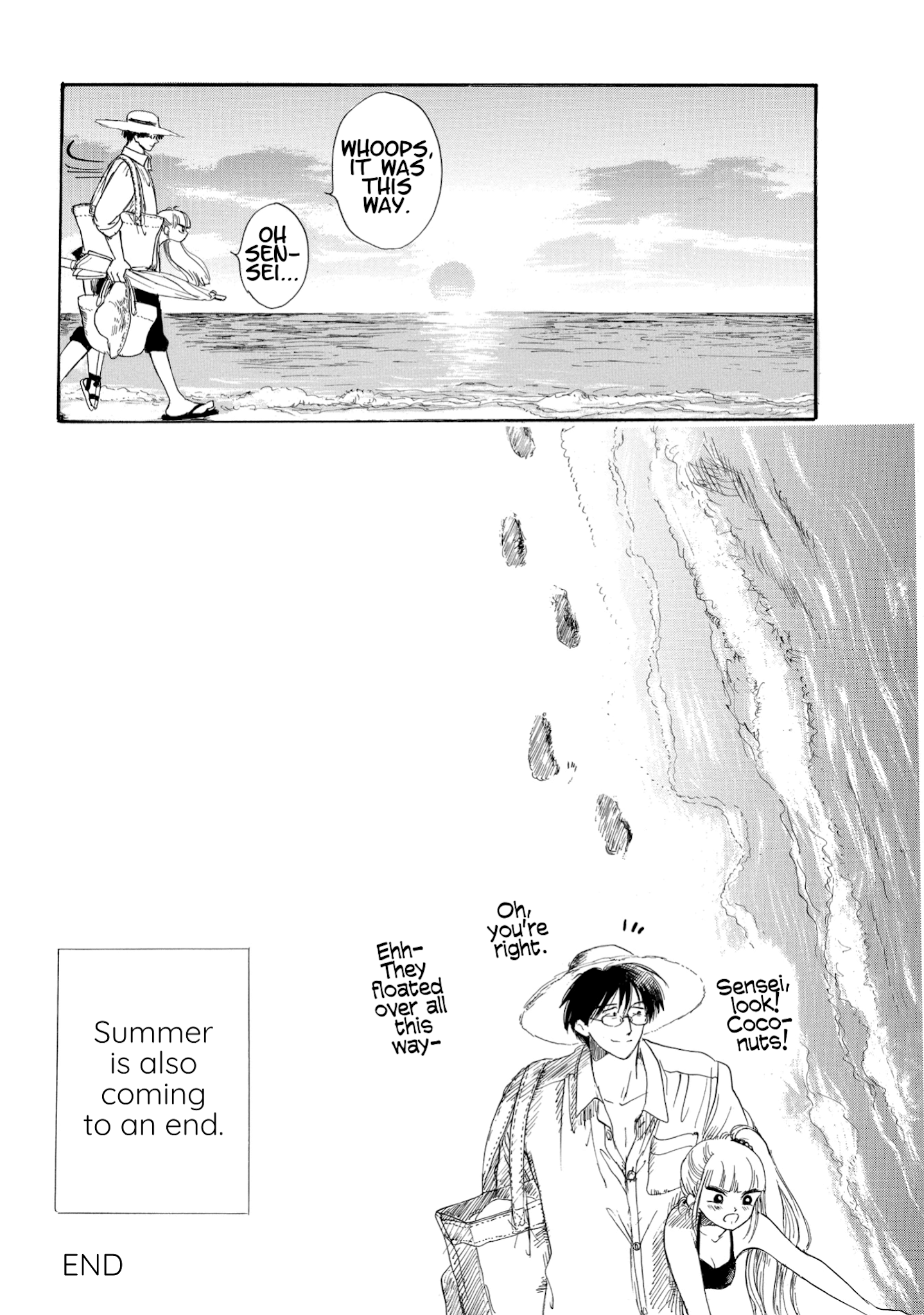Shiota-sensei to Amai-chan Chapter 12 page 29 - Chapter 12: The Beach