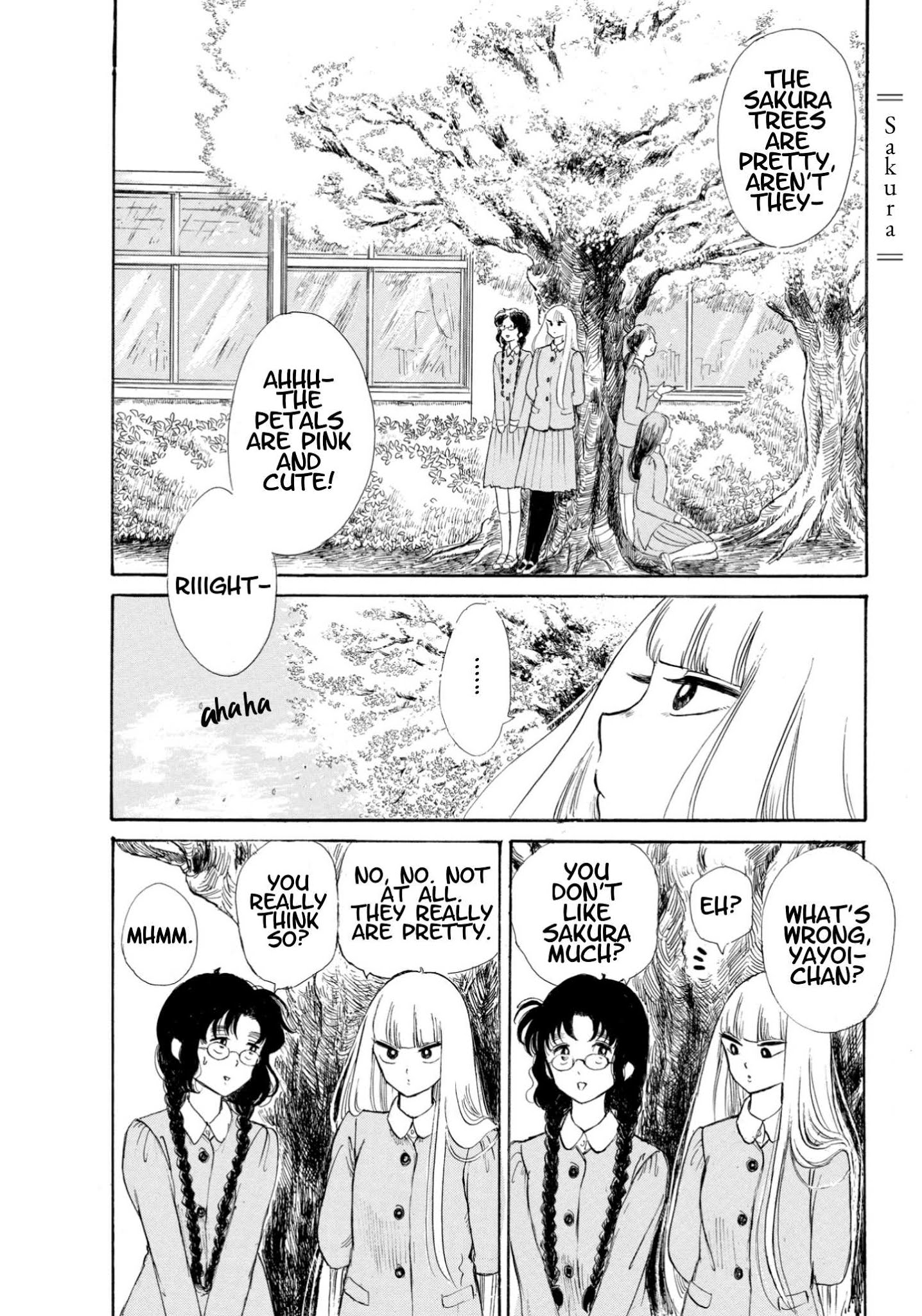 Shiota-sensei to Amai-chan Chapter 14 page 1 - Chapter 14: Sakura