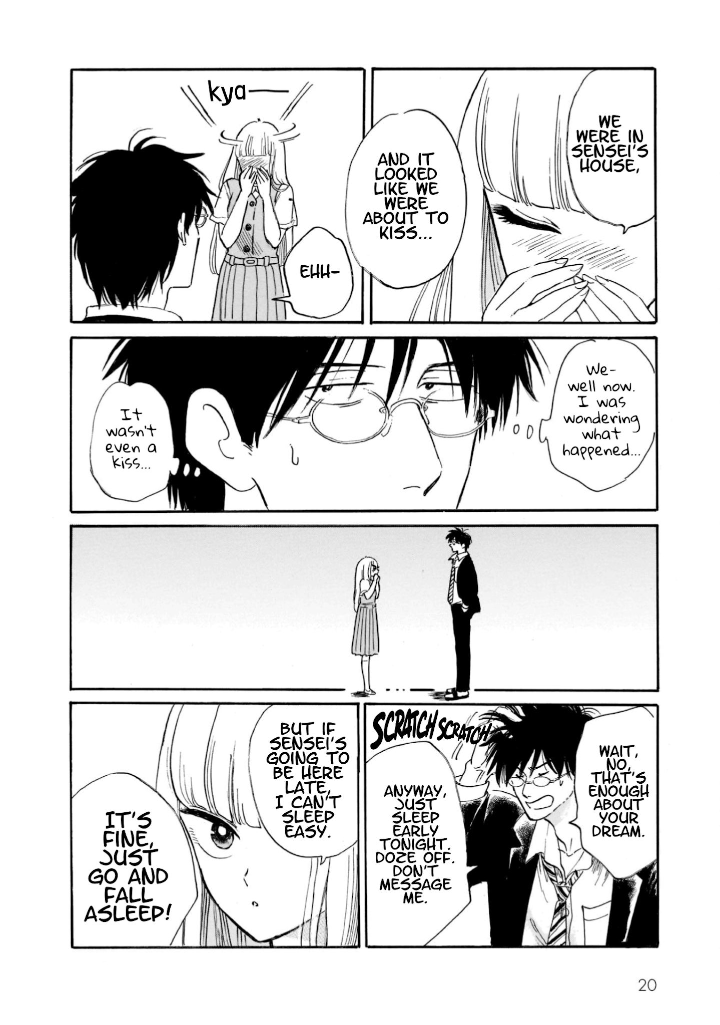 Shiota-sensei to Amai-chan Chapter 16 page 10 - Chapter 16: Staying Up Late