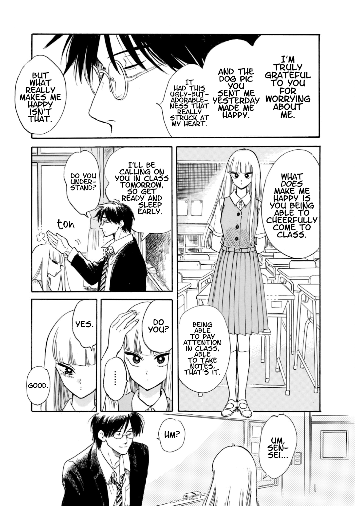 Shiota-sensei to Amai-chan Chapter 16 page 11 - Chapter 16: Staying Up Late