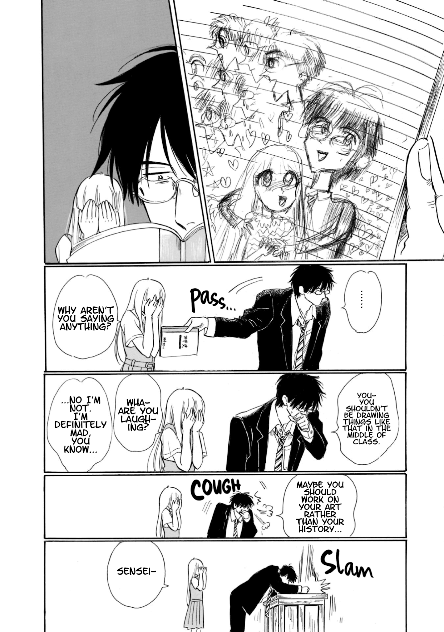 Shiota-sensei to Amai-chan Chapter 16 page 8 - Chapter 16: Staying Up Late
