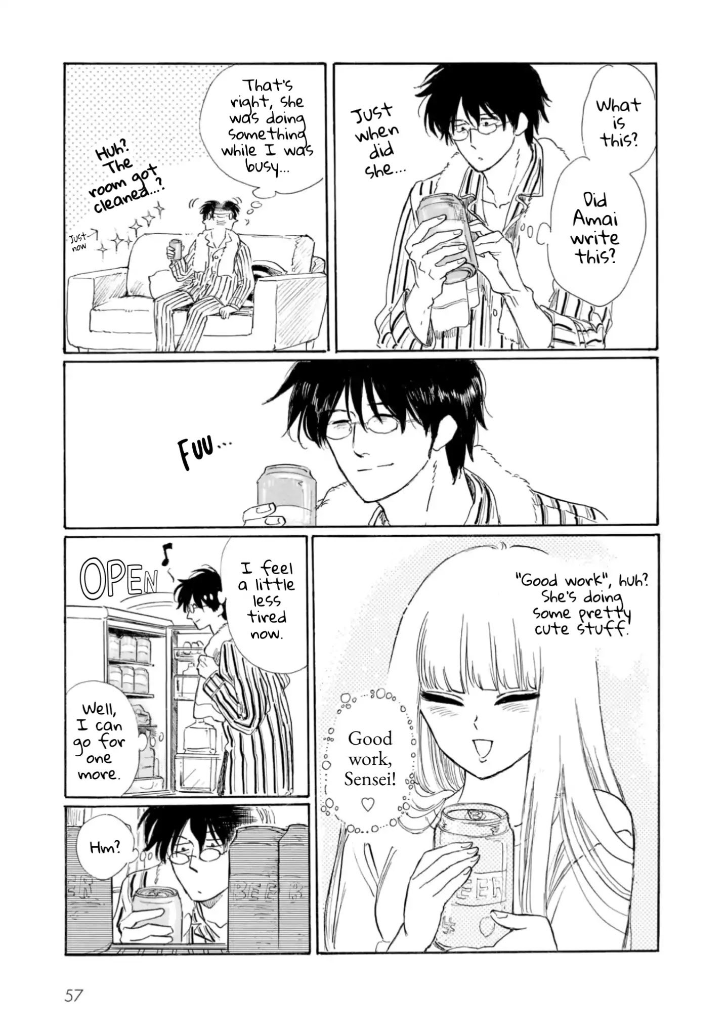 Shiota-sensei to Amai-chan Chapter 17.5 page 2 - Chapter 17.5: Omake
