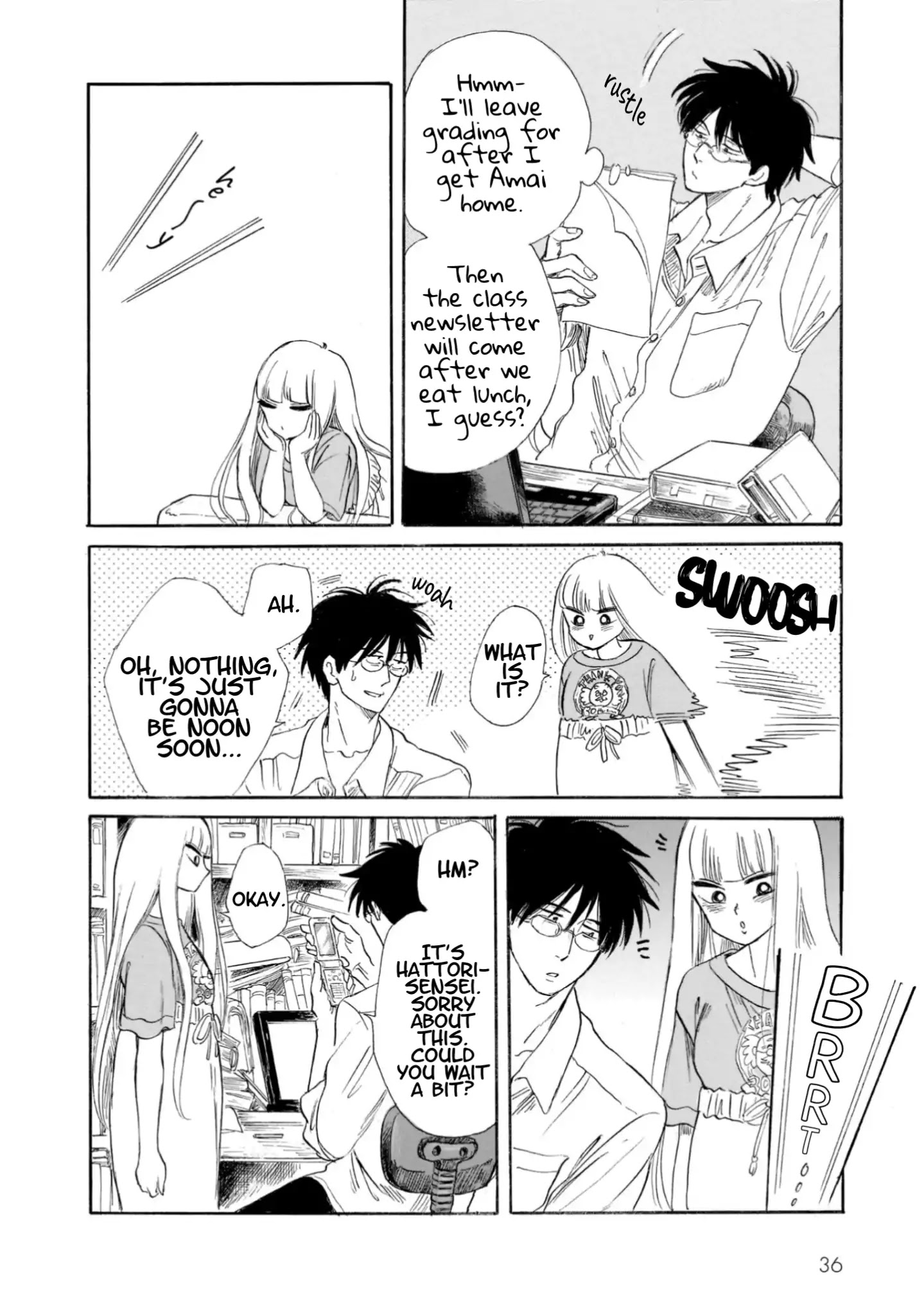 Shiota-sensei to Amai-chan Chapter 17 page 12 - Chapter 17: Mackerel in Miso