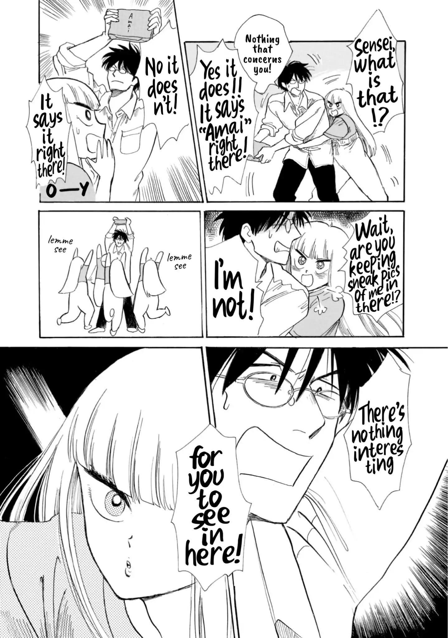 Shiota-sensei to Amai-chan Chapter 17 page 17 - Chapter 17: Mackerel in Miso
